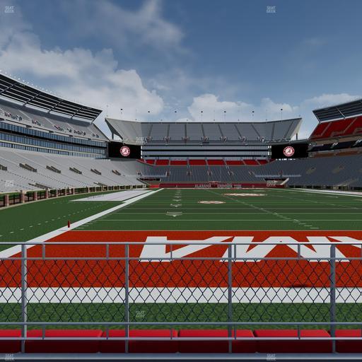 Bryant-Denny Stadium - Section North Field Suite Seat View
