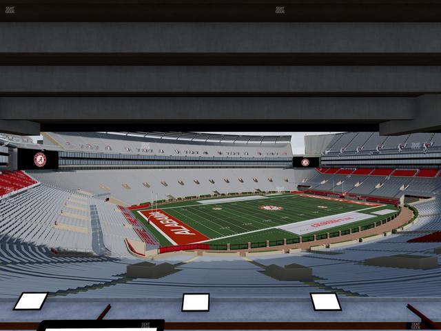 Bryant-Denny Stadium - Section North Loge Box 40 Seat View