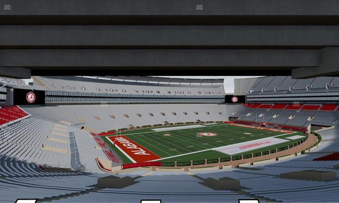 Bryant-Denny Stadium - Section North Loge Box 43 Seat View