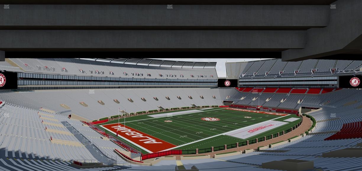 Bryant-Denny Stadium - Section North Loge Box 48 Seat View