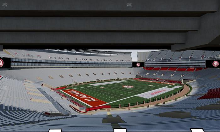 Bryant-Denny Stadium - Section North Loge Box 49 Seat View