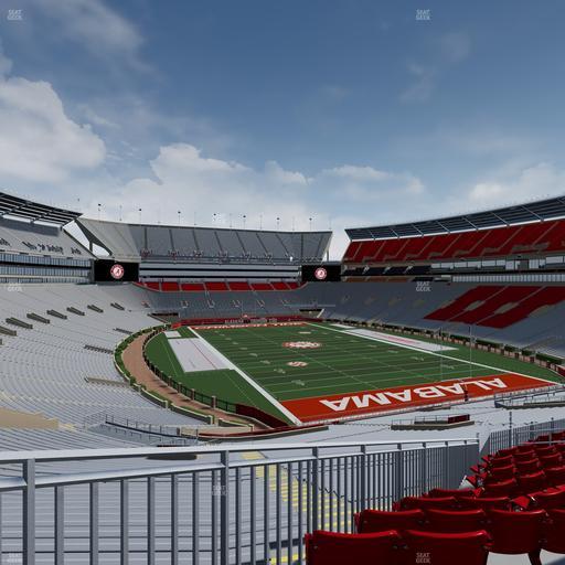 Bryant-Denny Stadium - Section North Zone 2 Seat View