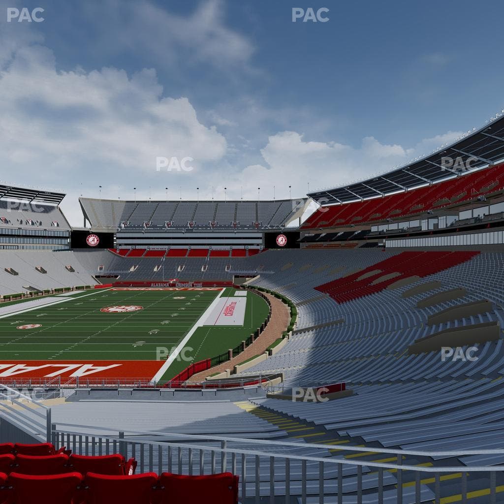 Bryant-Denny Stadium - Section North Zone 2 Seat View