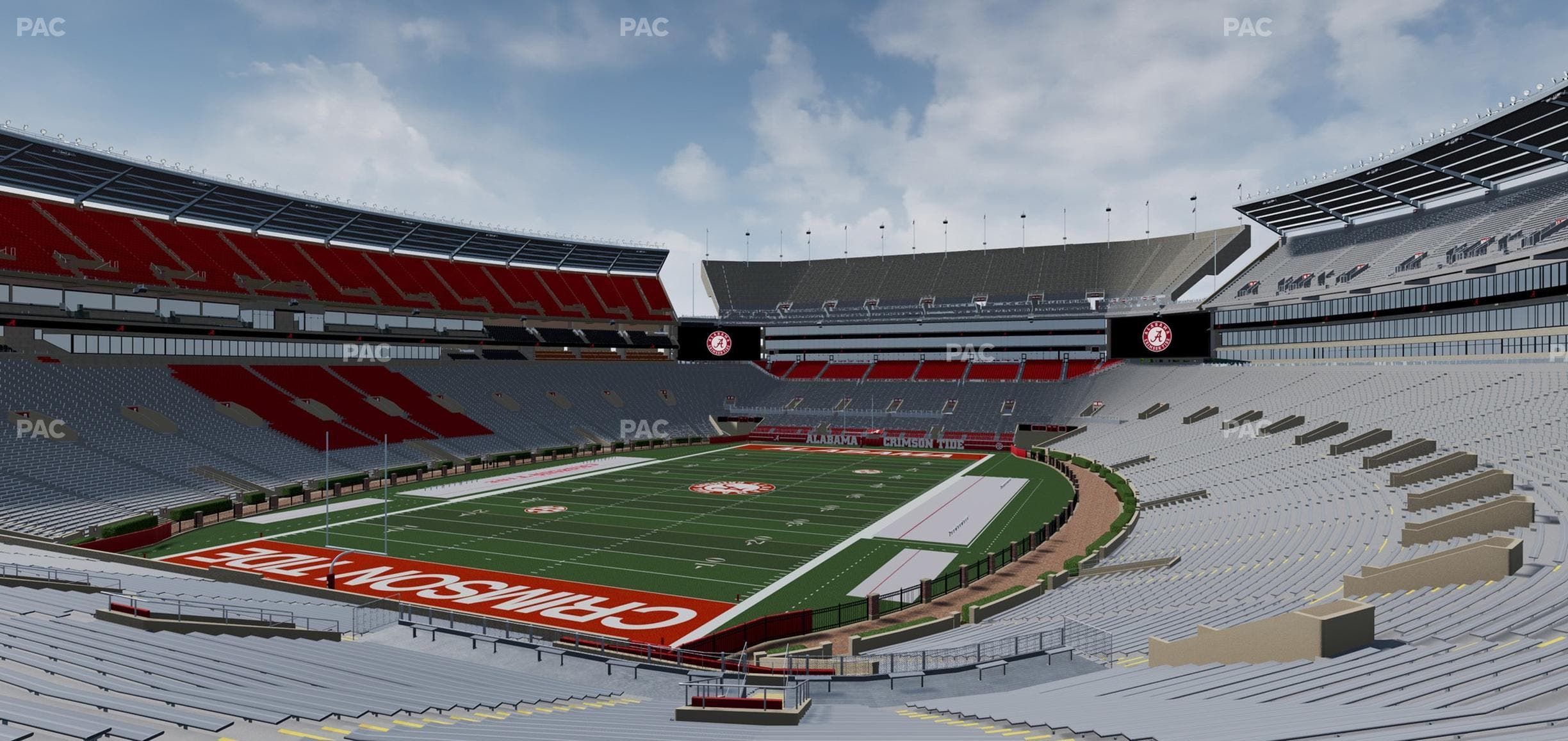 Bryant-Denny Stadium - Section S 1 Seat View