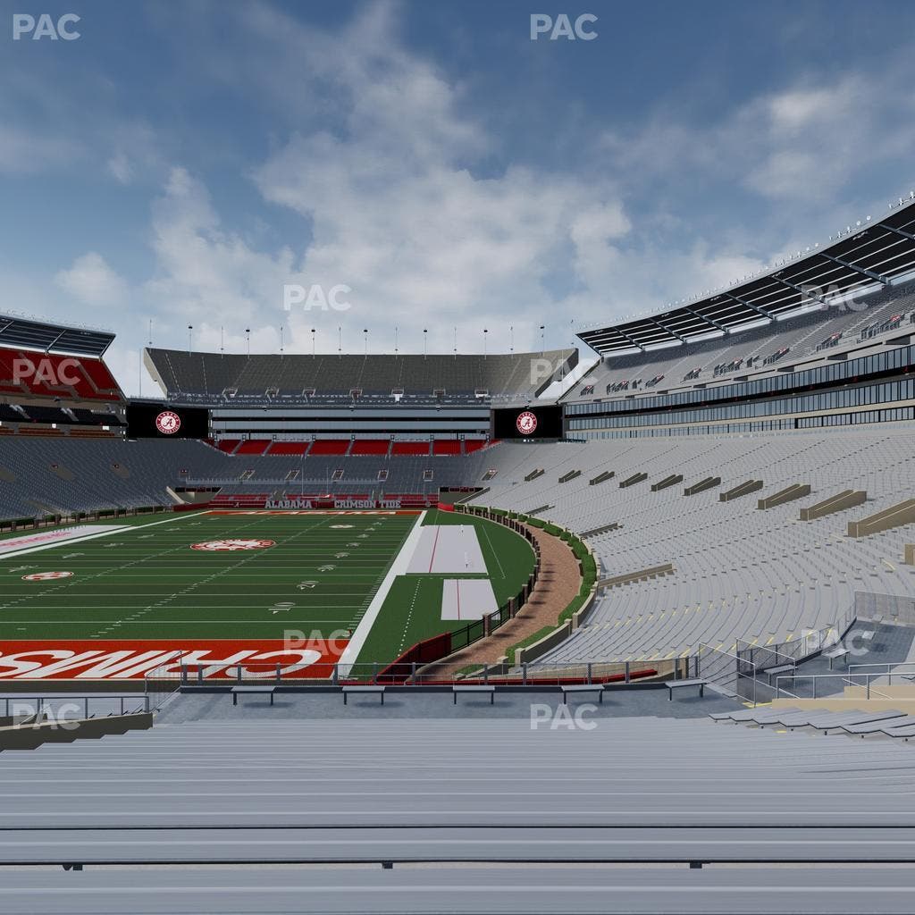 Bryant-Denny Stadium - Section S 2 Seat View