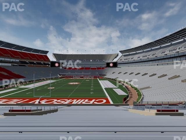 Bryant-Denny Stadium - Section S 3 Seat View
