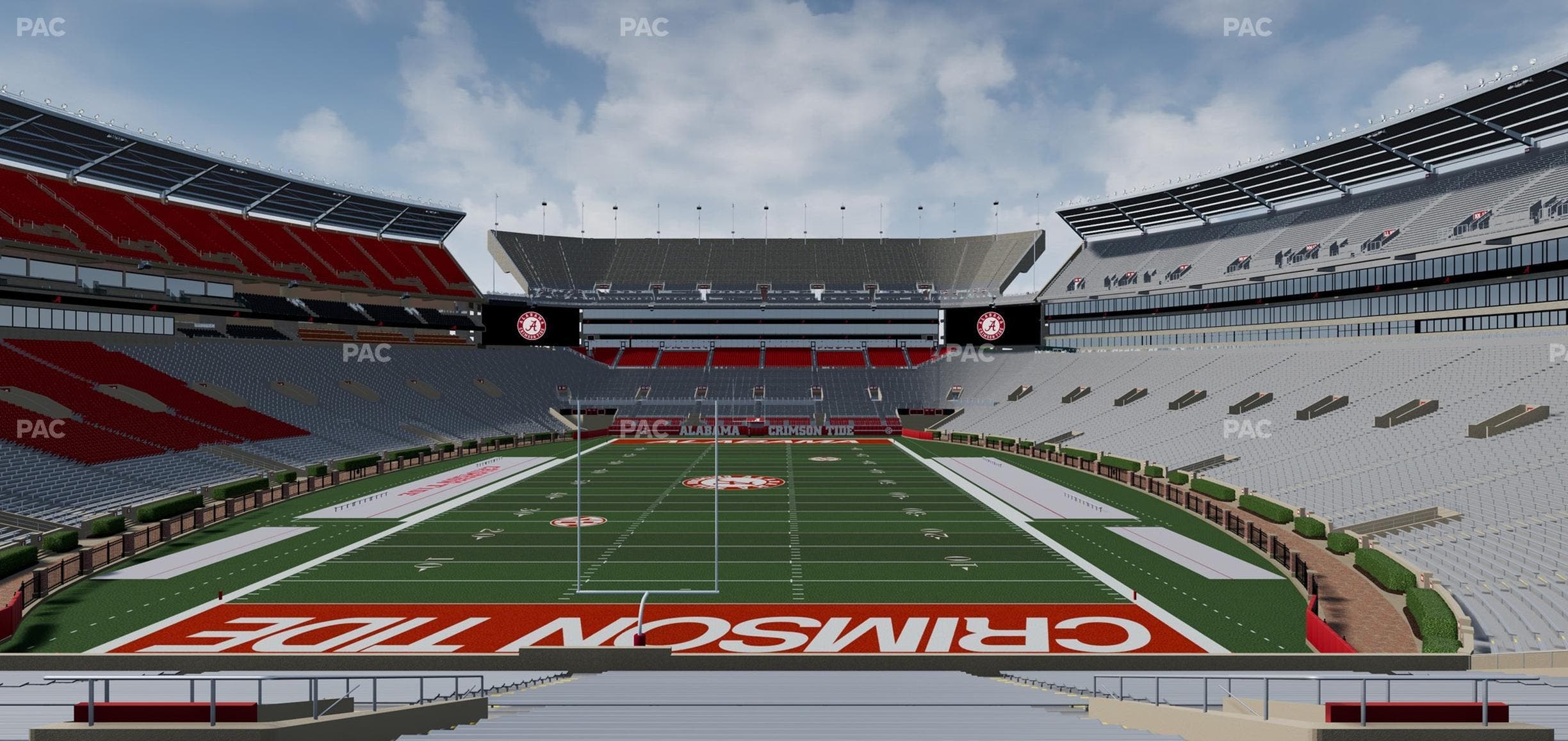 Bryant-Denny Stadium - Section S 4 Seat View