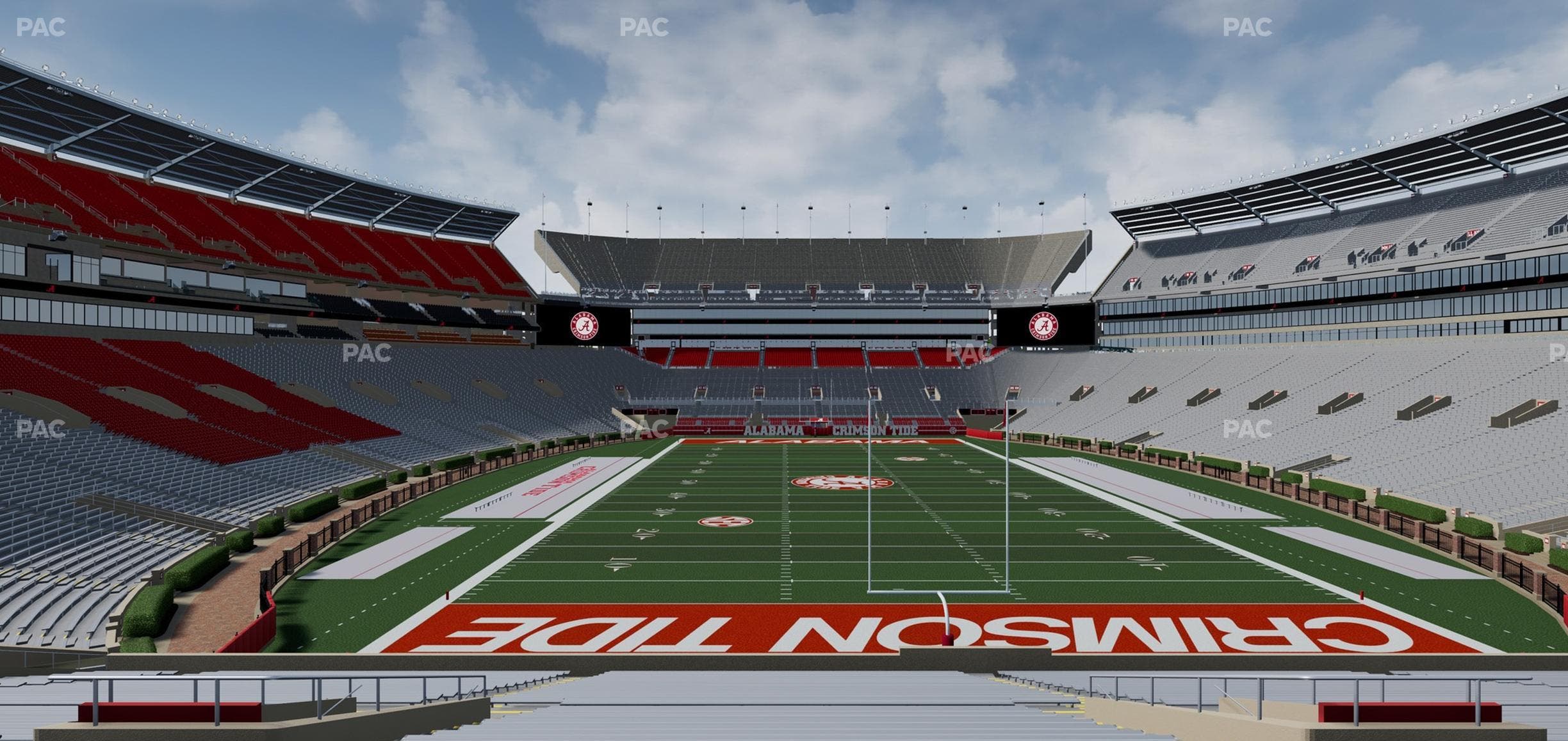 Bryant-Denny Stadium - Section S 5 Seat View