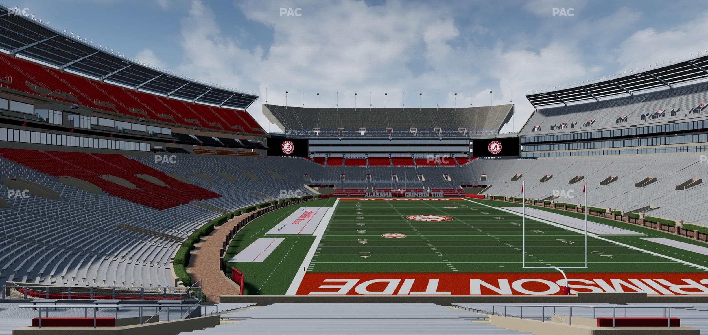 Bryant-Denny Stadium - Section S 6 Seat View