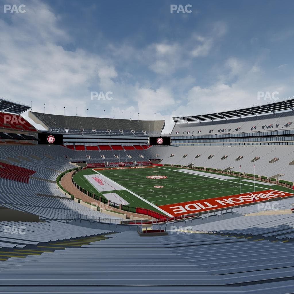 Bryant-Denny Stadium - Section S 8 Seat View
