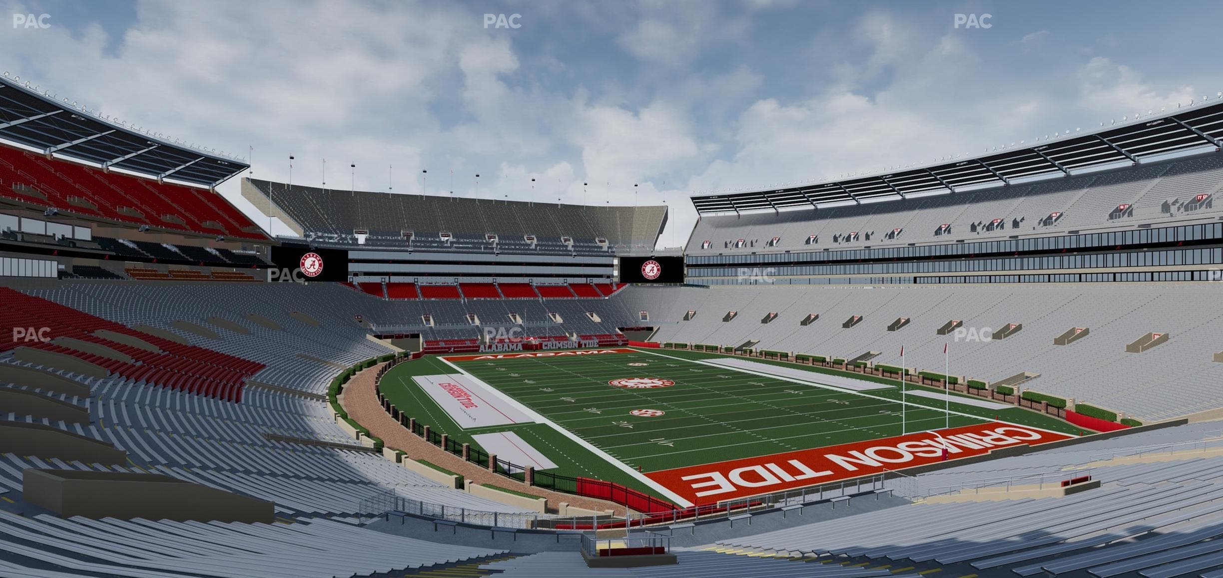 Bryant-Denny Stadium - Section S 8 Seat View