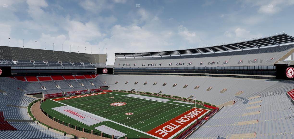 Bryant-Denny Stadium - Section South Champions Club 1 Seat View