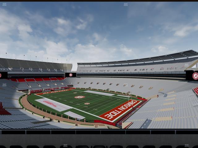 Bryant-Denny Stadium - Section South Champions Club 1 Seat View