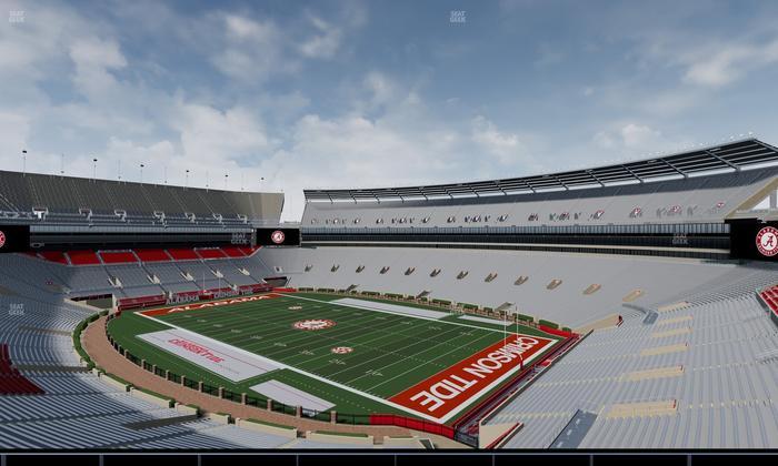 Bryant-Denny Stadium - Section South Champions Club 1 Seat View