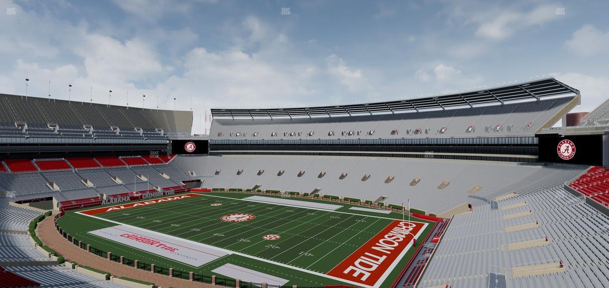 Bryant-Denny Stadium - Section South Champions Club 2 Seat View