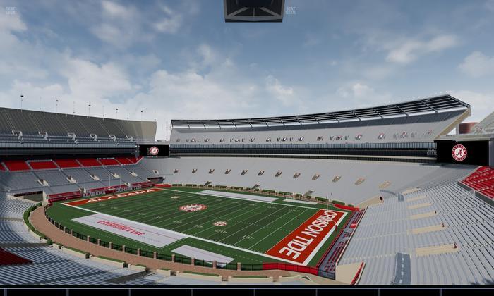 Bryant-Denny Stadium - Section South Champions Club 2 Seat View