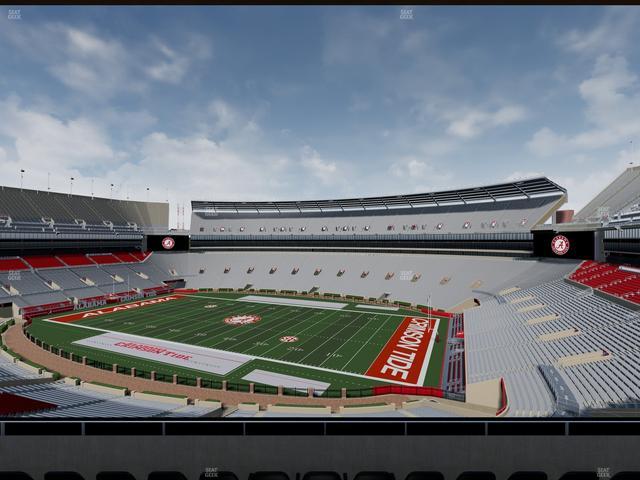 Bryant-Denny Stadium - Section South Champions Club 3 Seat View