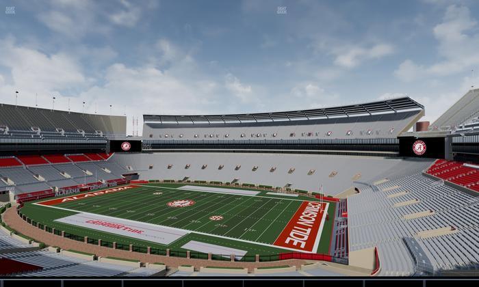 Bryant-Denny Stadium - Section South Champions Club 3 Seat View