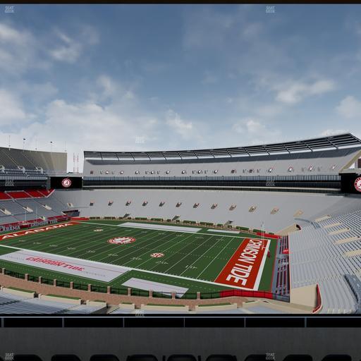 Bryant-Denny Stadium - Section South Champions Club 3 Seat View