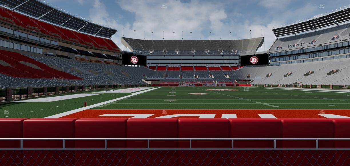 Bryant-Denny Stadium - Section South Field Suite 1 Seat View