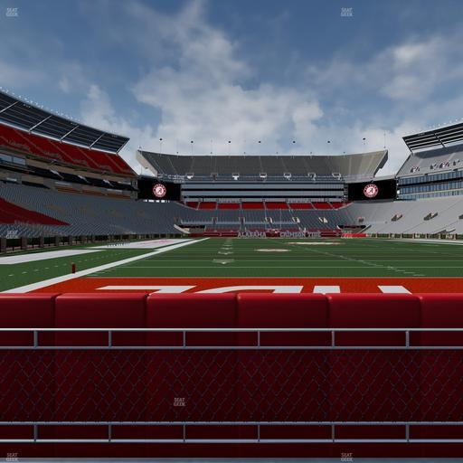 Bryant-Denny Stadium - Section South Field Suite 1 Seat View