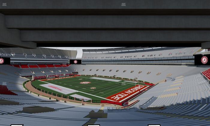 Bryant-Denny Stadium - Section South Loge Box 1 Seat View