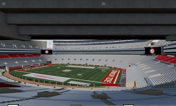 Bryant-Denny Stadium - Section South Loge Box 19 Seat View