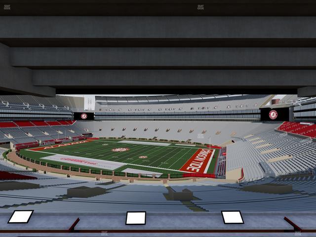 Bryant-Denny Stadium - Section South Loge Box 20 Seat View