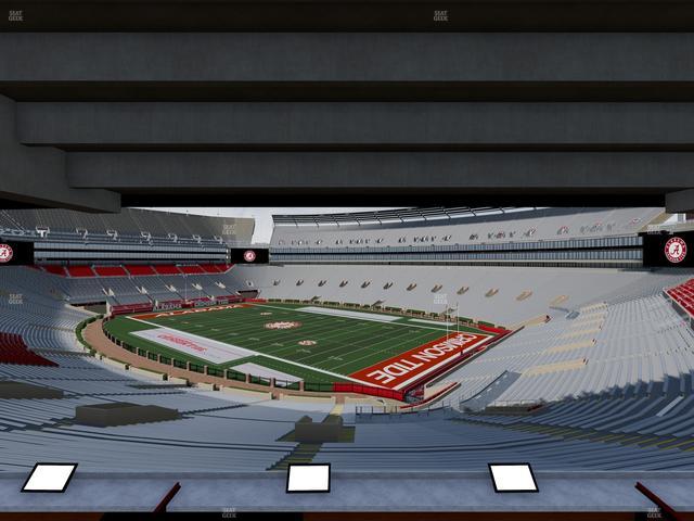 Bryant-Denny Stadium - Section South Loge Box 7 Seat View