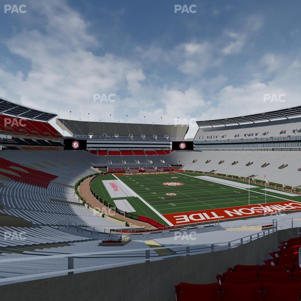 Bryant-Denny Stadium - Section South Zone 10 Seat View