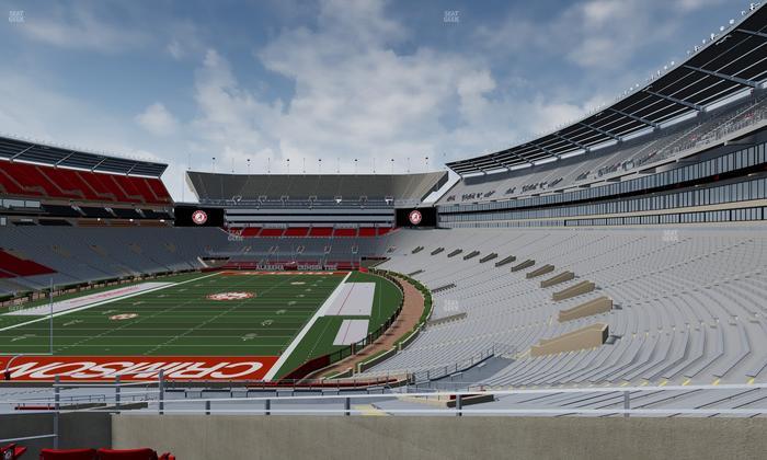 Bryant-Denny Stadium - Section South Zone 10 Seat View