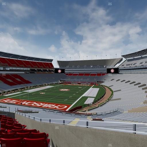Bryant-Denny Stadium - Section South Zone 11 Seat View