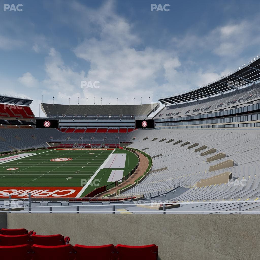 Bryant-Denny Stadium - Section South Zone 2 Seat View