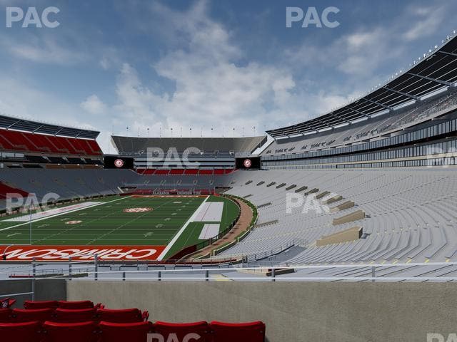 Bryant-Denny Stadium - Section South Zone 2 Seat View