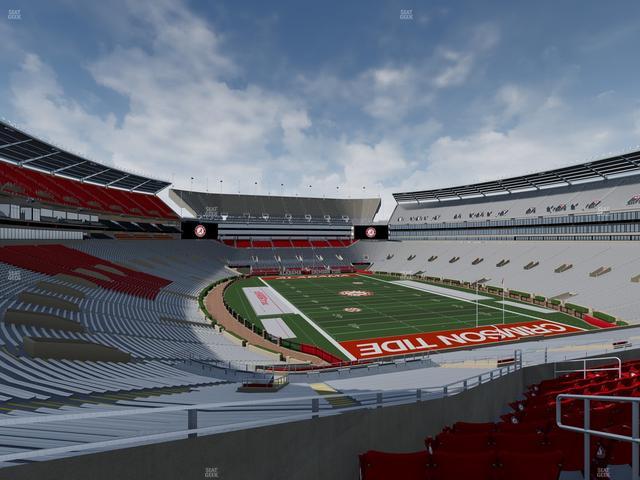 Bryant-Denny Stadium - Section South Zone 2 Seat View