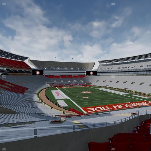 Bryant-Denny Stadium - Section South Zone 2 Seat View