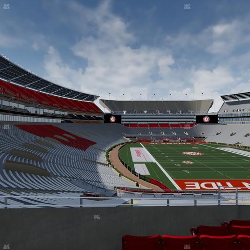 Bryant-Denny Stadium - Section South Zone 3 Seat View