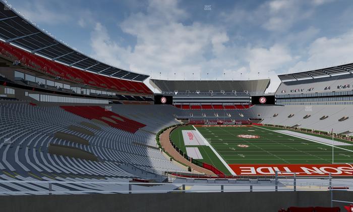 Bryant-Denny Stadium - Section South Zone 3 Seat View