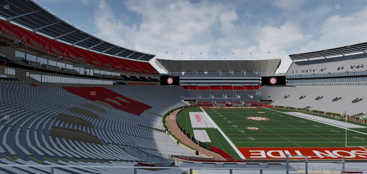 Bryant-Denny Stadium - Section South Zone 3 Seat View