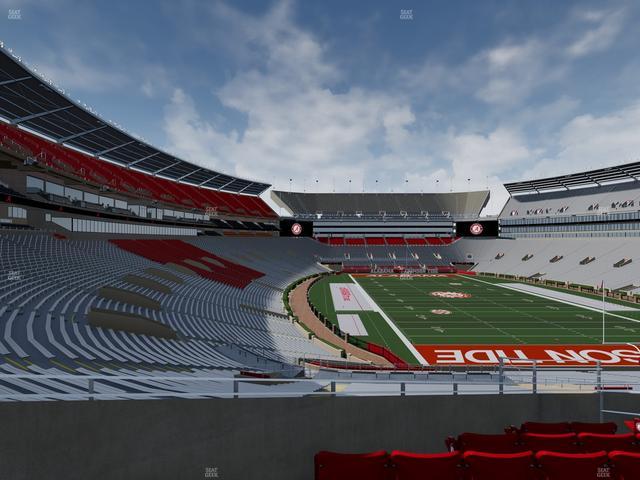Bryant-Denny Stadium - Section South Zone 3 Seat View