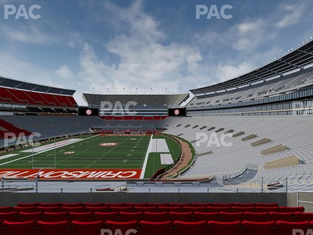 Bryant-Denny Stadium - Section South Zone 3 Seat View