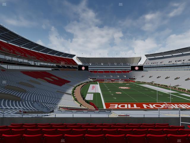 Bryant-Denny Stadium - Section South Zone 4 Seat View