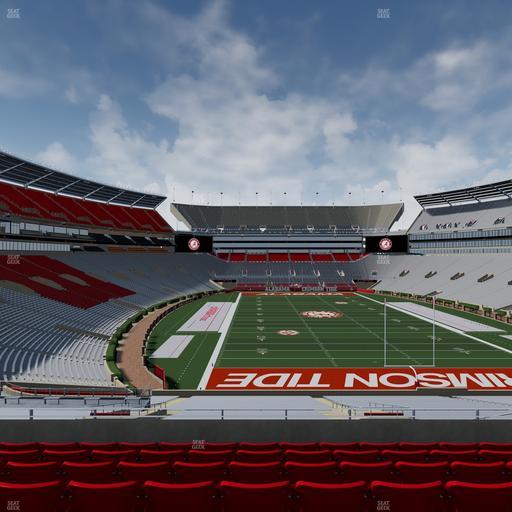 Bryant-Denny Stadium - Section South Zone 5 Seat View