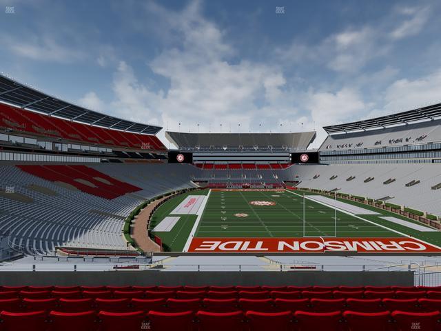 Bryant-Denny Stadium - Section South Zone 5 Seat View