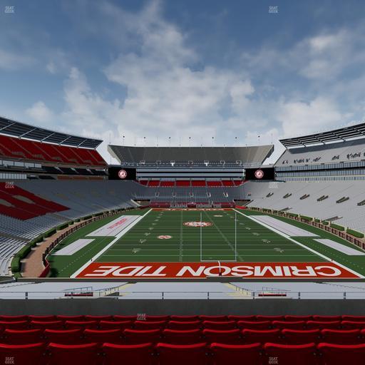 Bryant-Denny Stadium - Section South Zone 6 Seat View