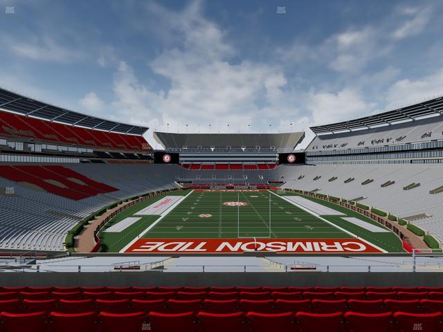 Bryant-Denny Stadium - Section South Zone 6 Seat View