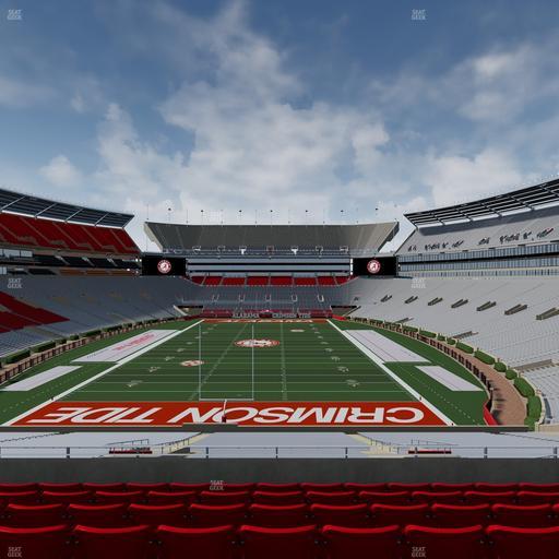 Bryant-Denny Stadium - Section South Zone 7 Seat View