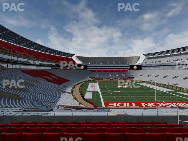 Bryant-Denny Stadium - Section South Zone 8 Seat View