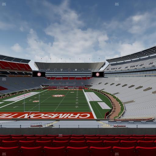 Bryant-Denny Stadium - Section South Zone 8 Seat View