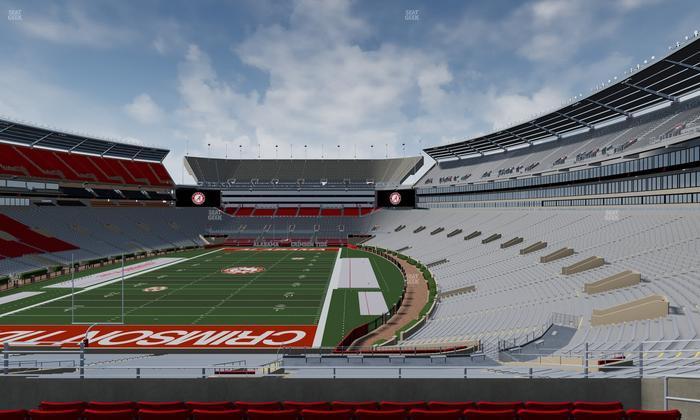 Bryant-Denny Stadium - Section South Zone 9 Seat View